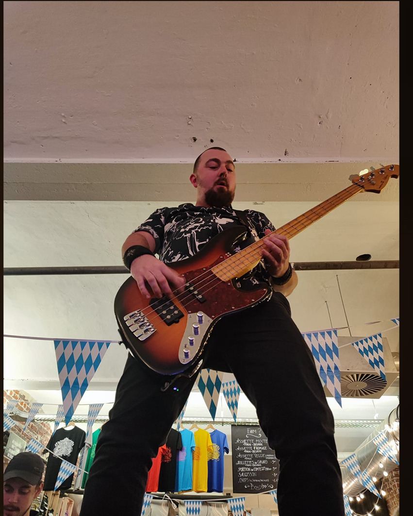 Basse en action